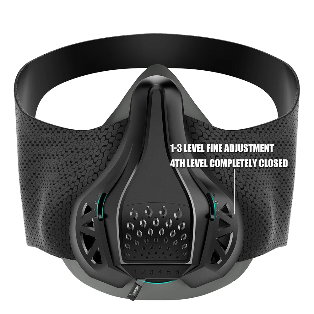Detachable Breathable Shock Resistant Protective Sports Mask