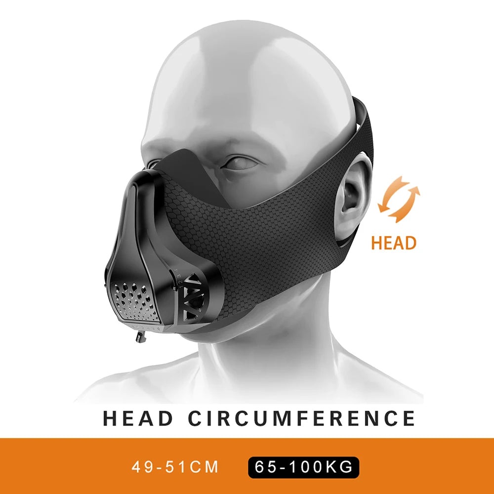 Detachable Breathable Shock Resistant Protective Sports Mask