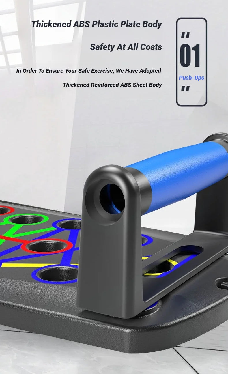 Portable Multifunctional Push Up Board Fitness and Muscle Training Device