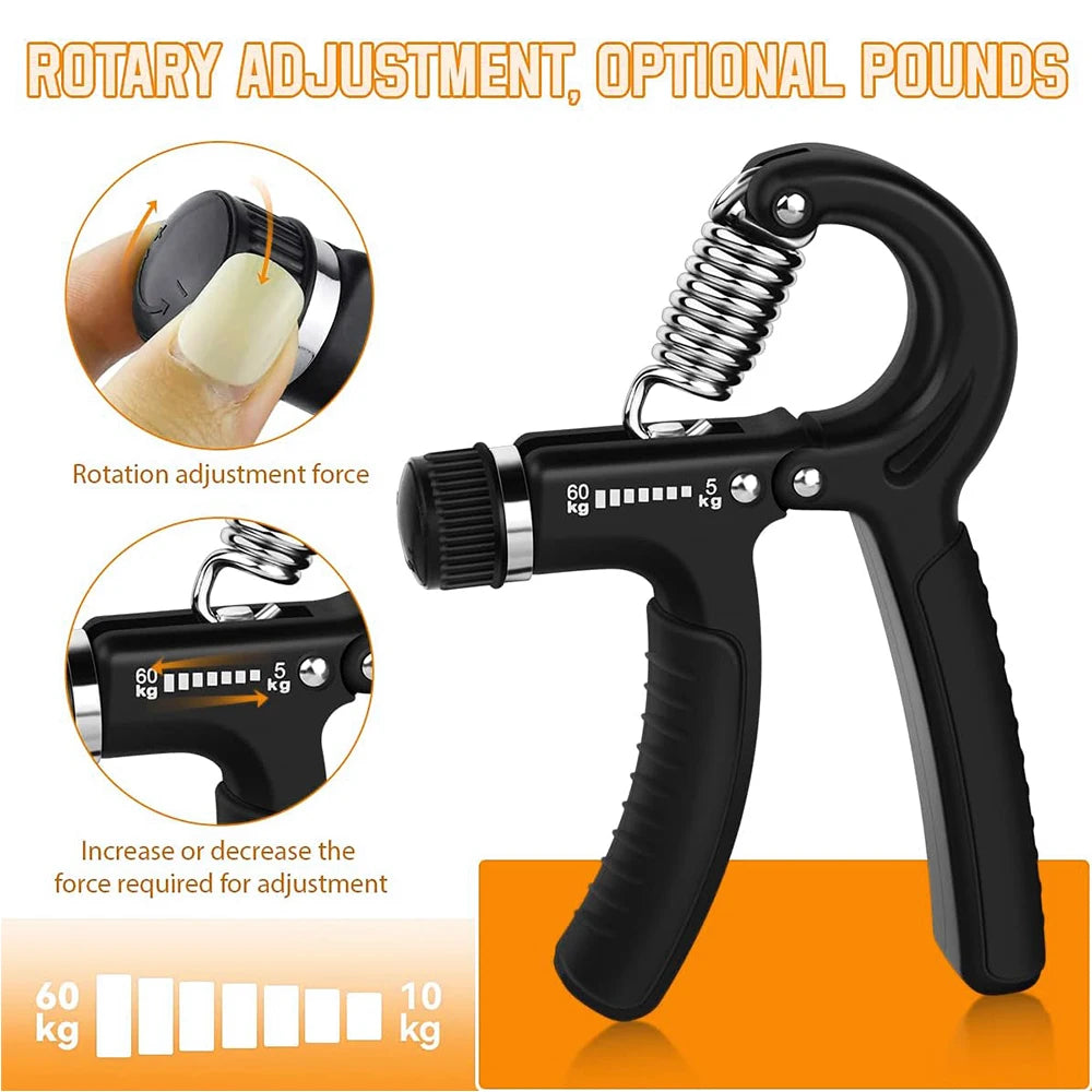 5-60Kg Adjustable Heavy Hand Gripper