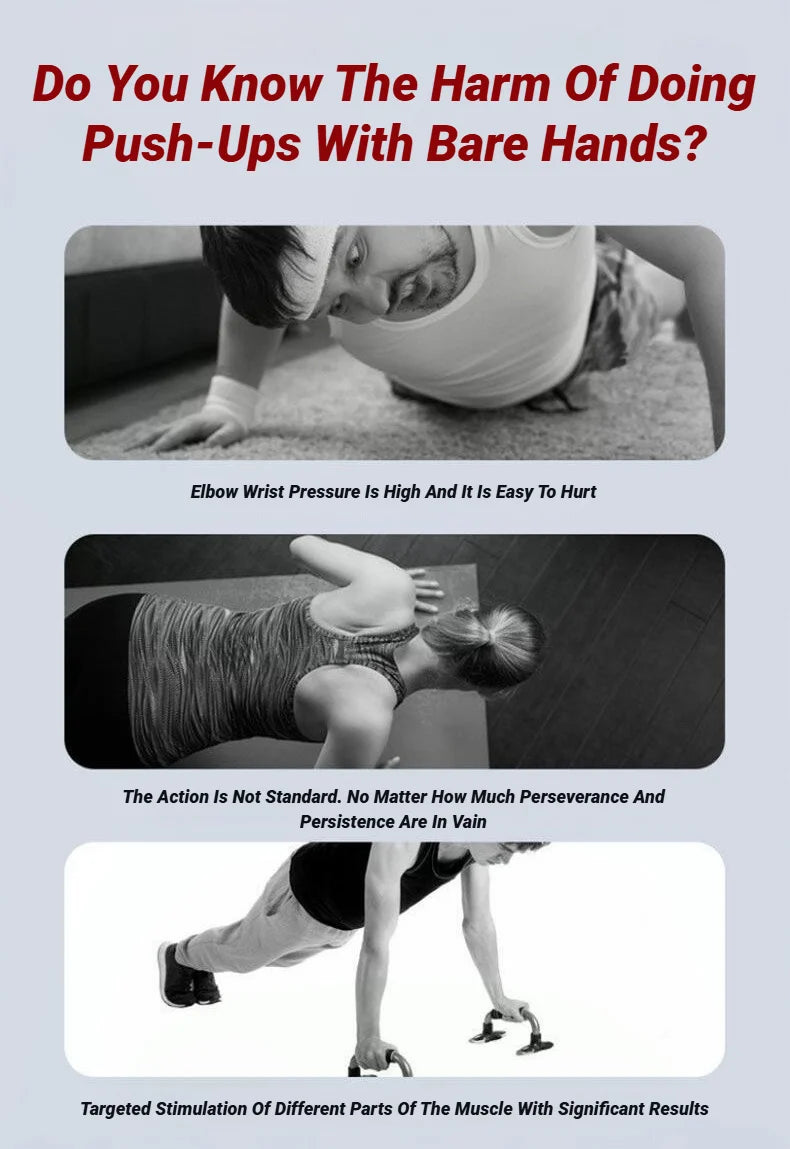 Portable Multifunctional Push Up Board Fitness and Muscle Training Device