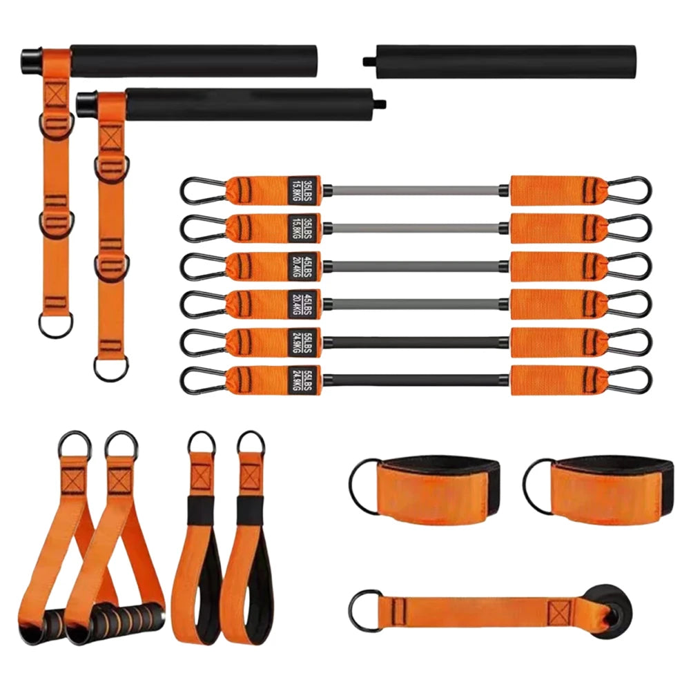 Pilates Bar Kit with Resistance Bands