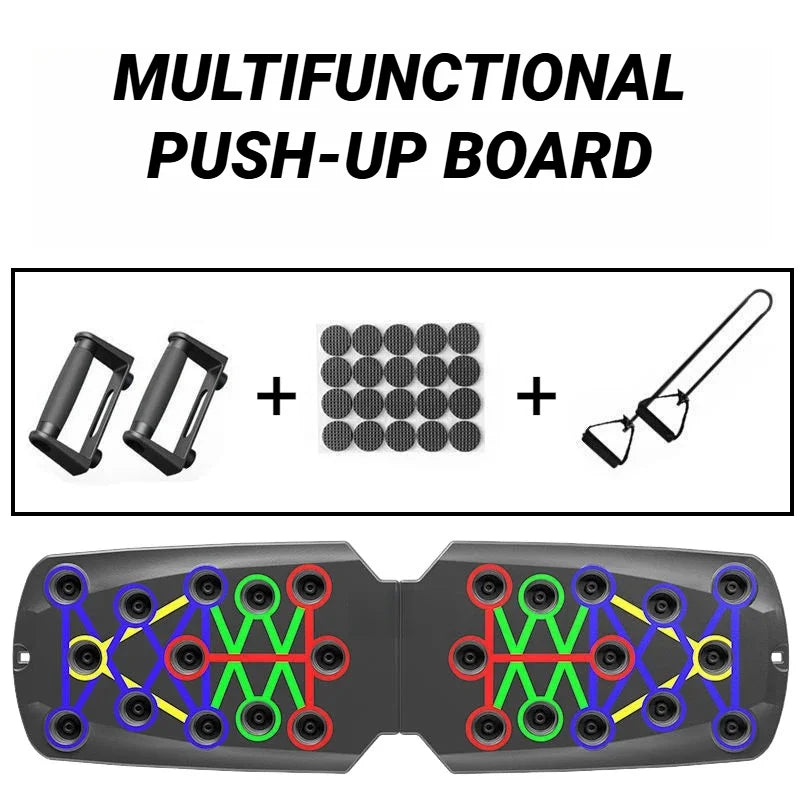 Portable Multifunctional Push Up Board Fitness and Muscle Training Device