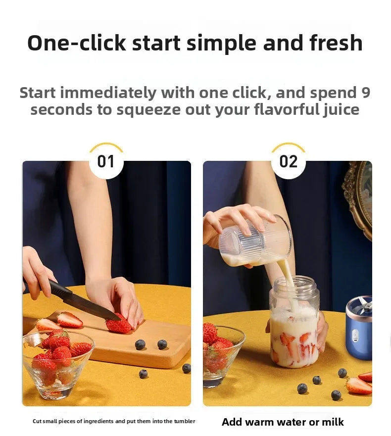 Portable Fruit Juice Blenders