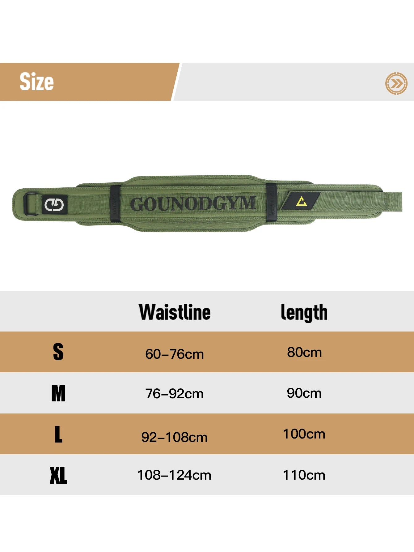 GOUNOD Fitness EVA Belt