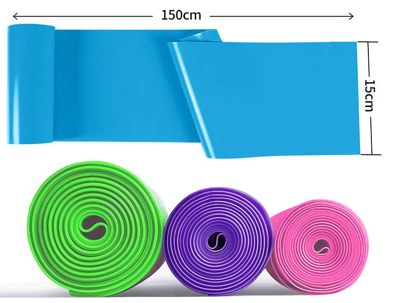 Pilates Ring Circle Set 15 Pcs Exercise Accessories