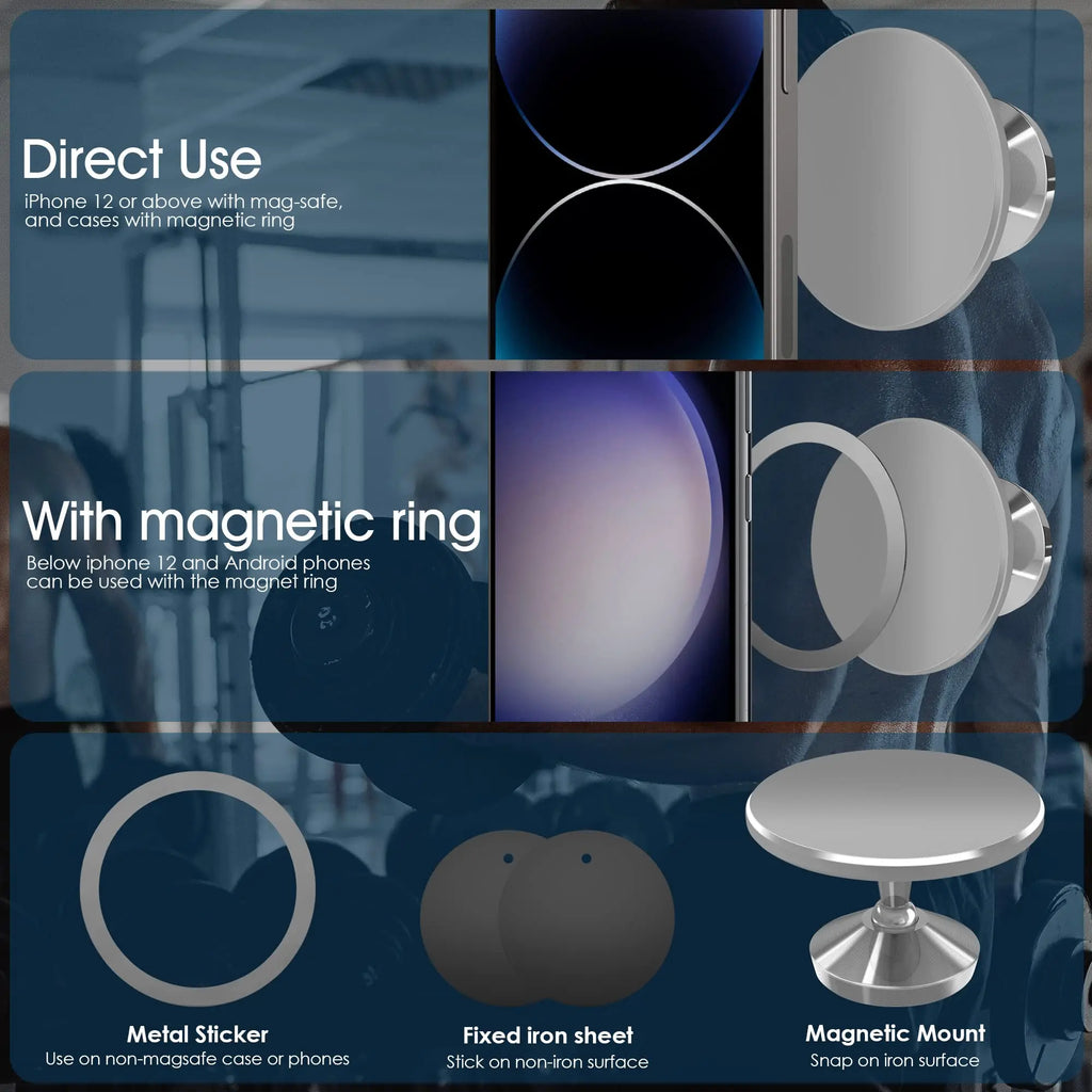 Gym Mate Magnetic Phone Mount