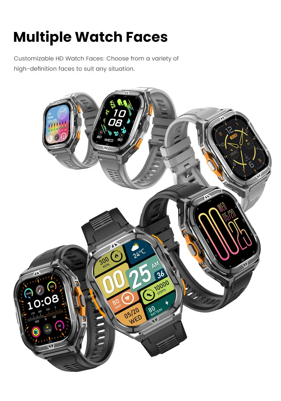 X5 Dual-band GPS Sports Smart Watch