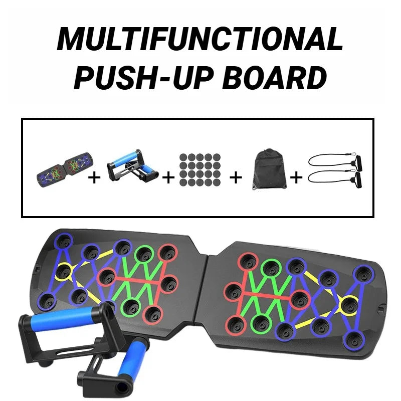 Portable Multifunctional Push Up Board Fitness and Muscle Training Device