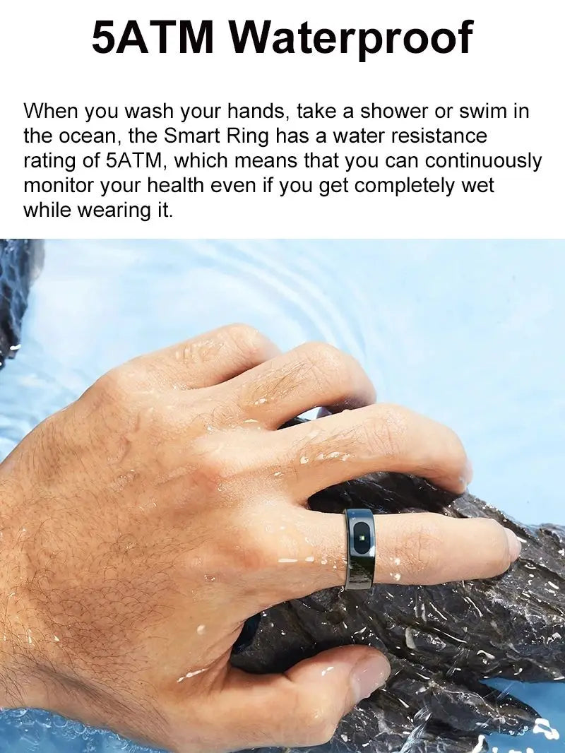 R08 Smart Ring For Men and Women Touch Control