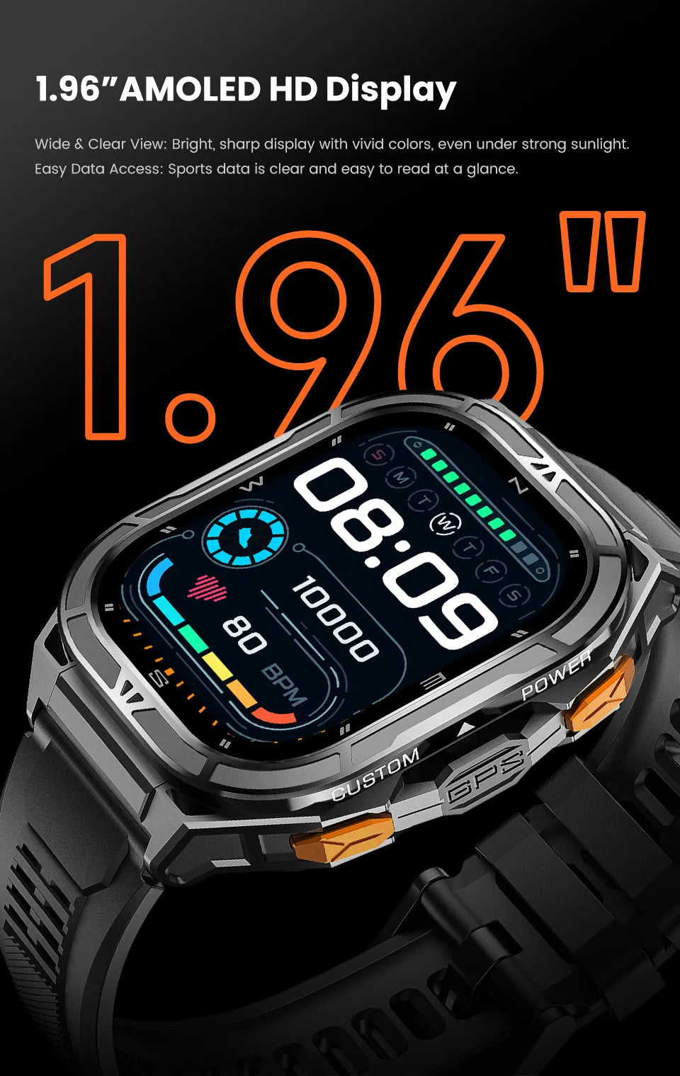 X5 Dual-band GPS Sports Smart Watch