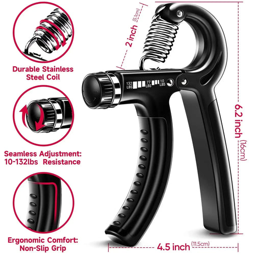 5-60Kg Adjustable Heavy Hand Gripper