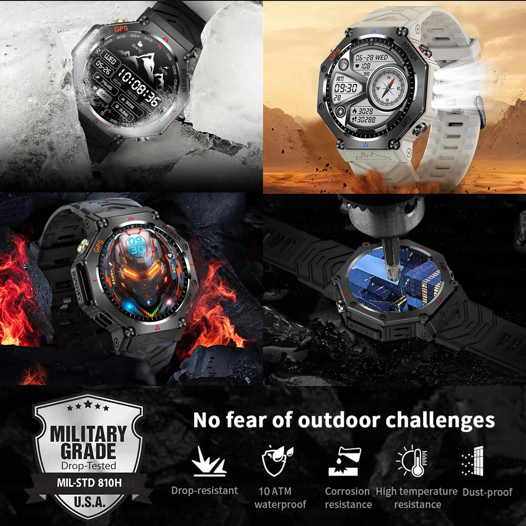 Military Smart Watch T-Rex 3