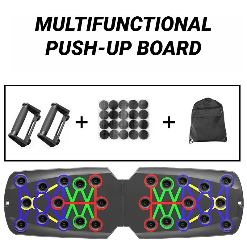 Portable Multifunctional Push Up Board Fitness and Muscle Training Device