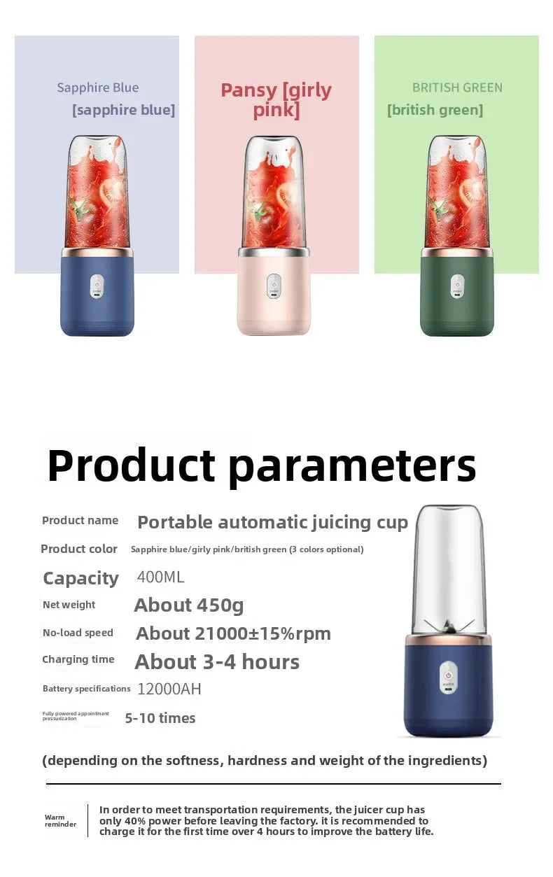 Portable Fruit Juice Blenders