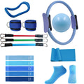 Pilates Ring Circle Set 15 Pcs Exercise Accessories