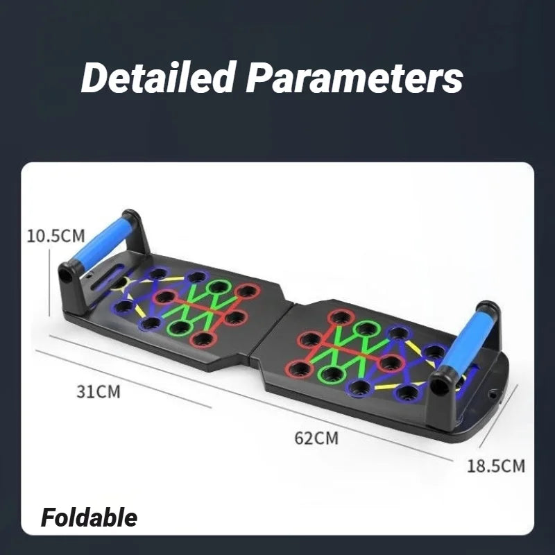 Portable Multifunctional Push Up Board Fitness and Muscle Training Device