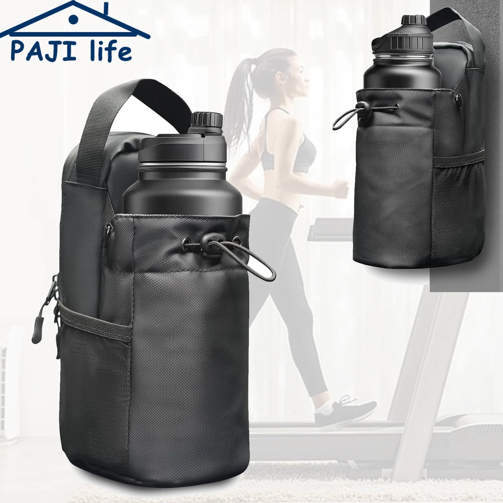 Magnetic Gym Water Bottle Pouch Bag