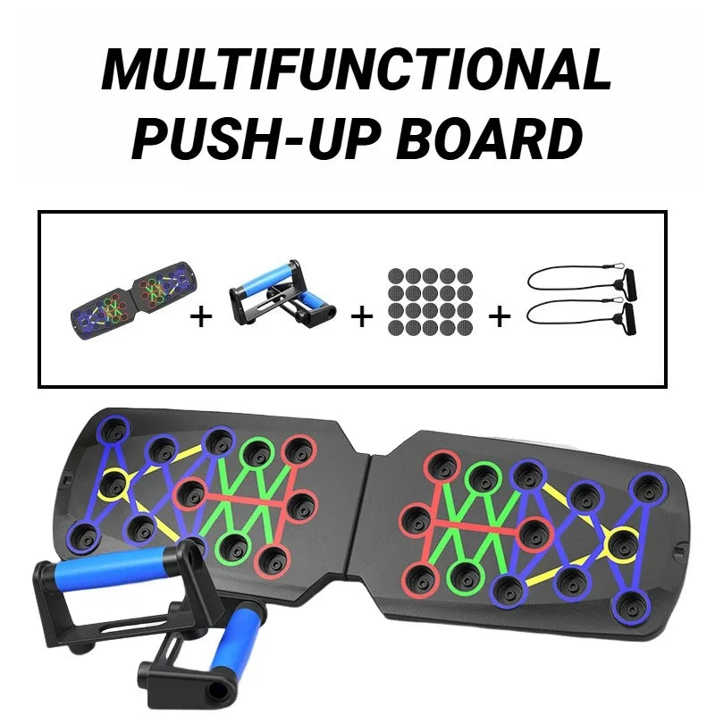 Portable Multifunctional Push Up Board Fitness and Muscle Training Device