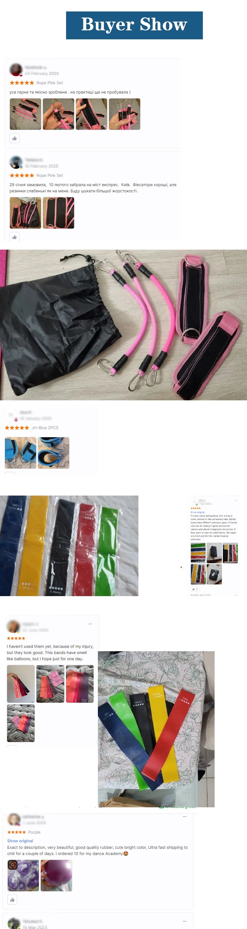 Pilates Ring Circle Set 15 Pcs Exercise Accessories