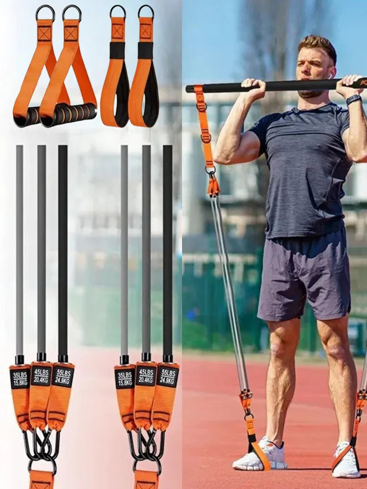 Pilates Bar Kit with Resistance Bands