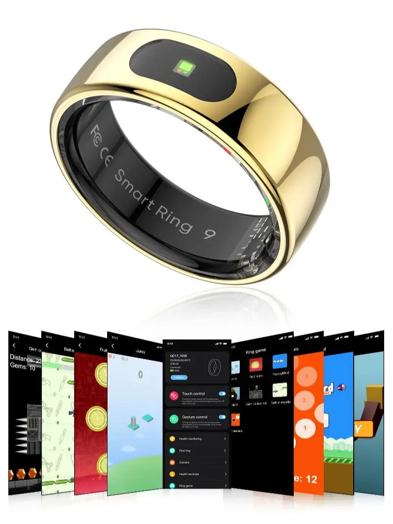 R08 Smart Ring For Men and Women Touch Control