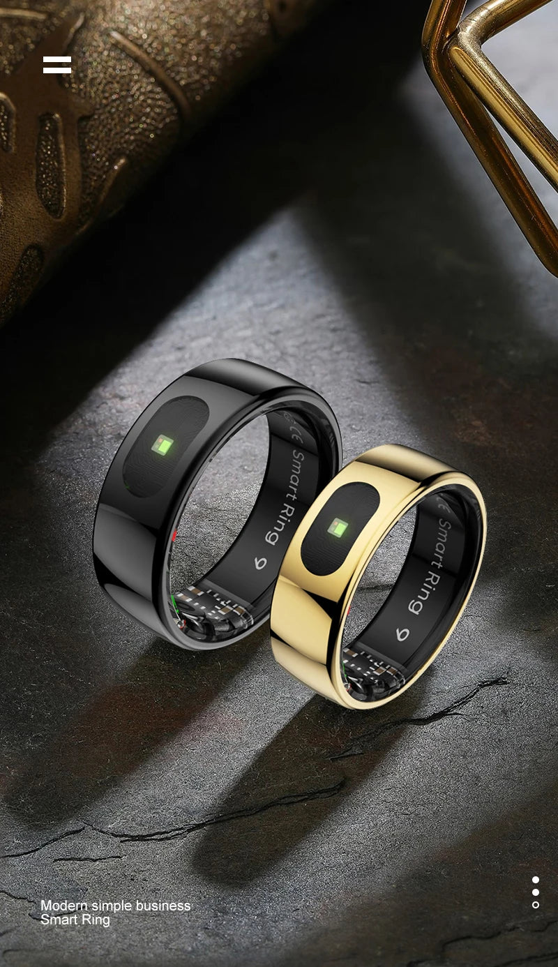 R08 Smart Ring For Men and Women Touch Control