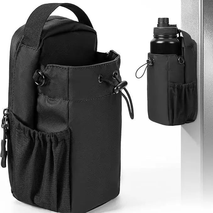 Magnetic Gym Water Bottle Pouch Bag