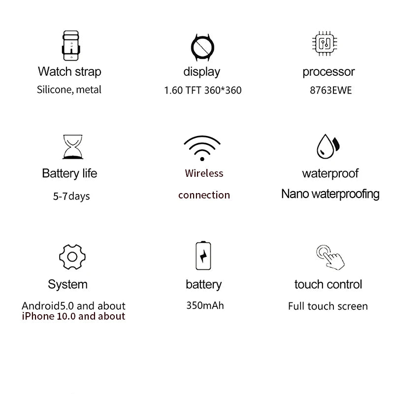 LIGE 2025 Smart Watch Ladies