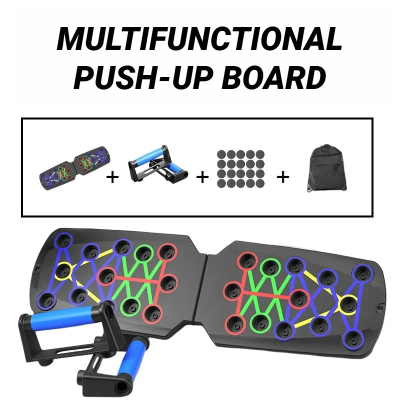 Portable Multifunctional Push Up Board Fitness and Muscle Training Device
