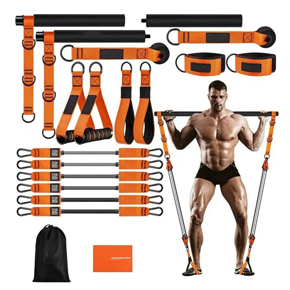 Pilates Bar Kit with Resistance Bands