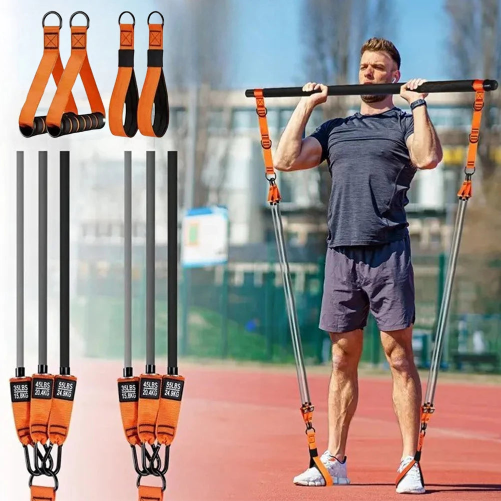 Pilates Bar Kit with Resistance Bands