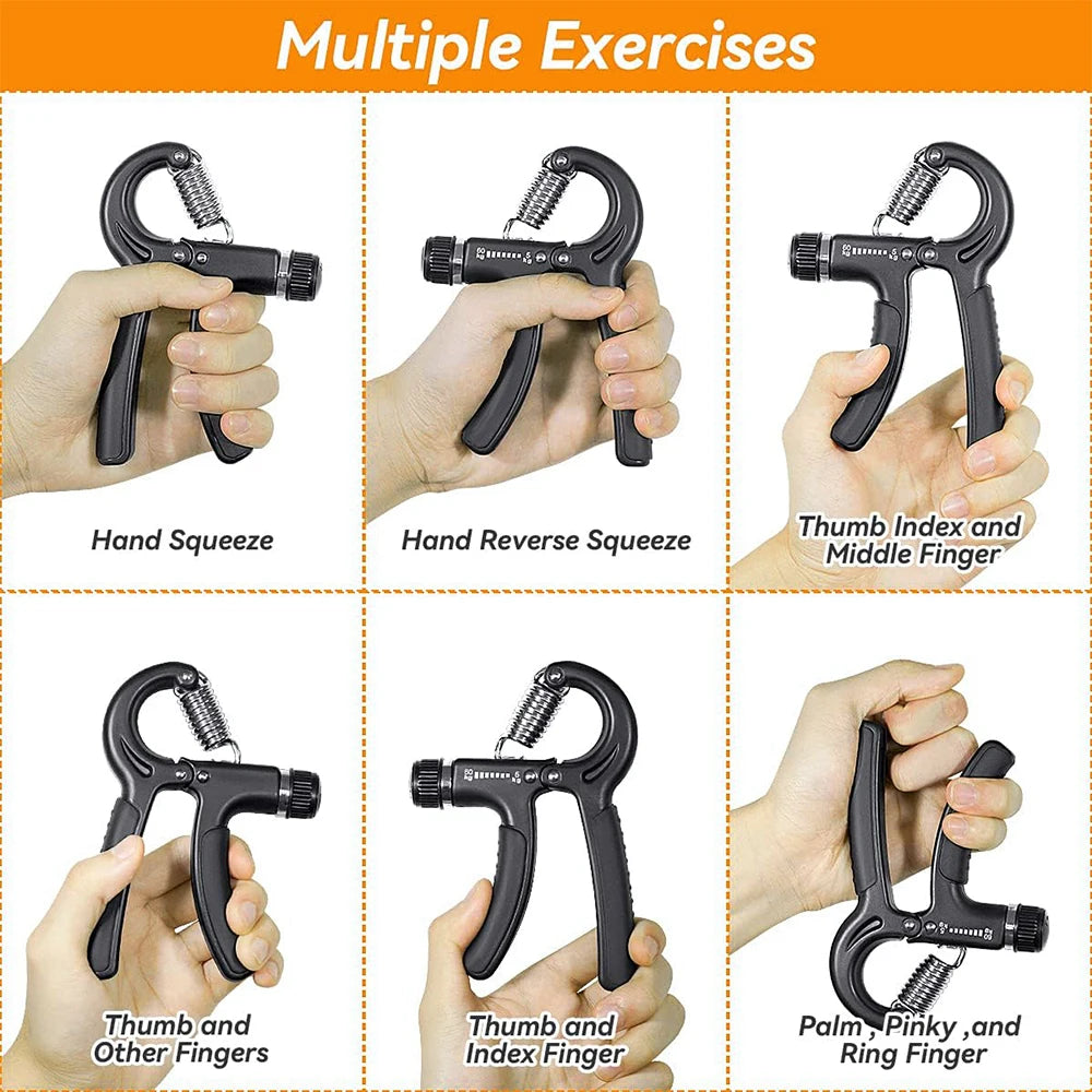 5-60Kg Adjustable Heavy Hand Gripper