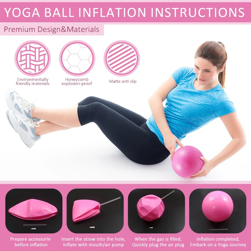 Pilates Ring Circle Set 15 Pcs Exercise Accessories