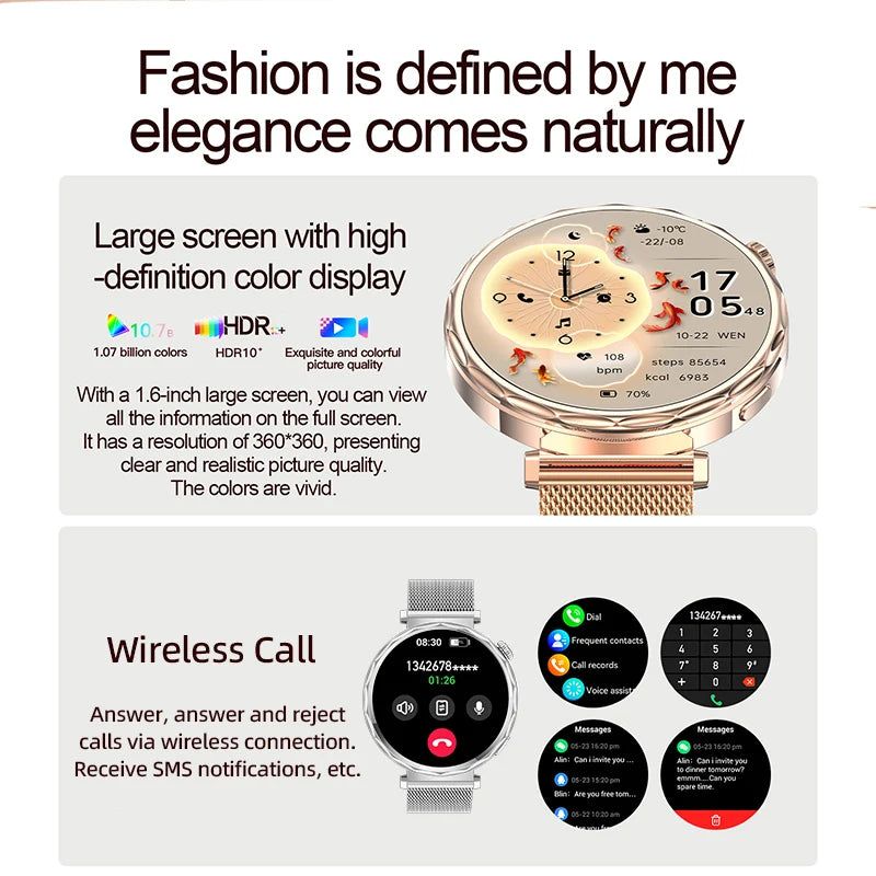 LIGE 2025 Smart Watch Ladies