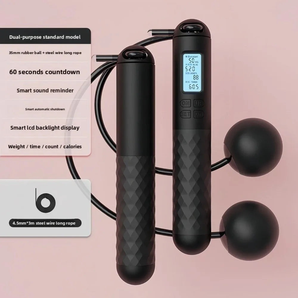 Portable Cordless Ropeless Jump Rope