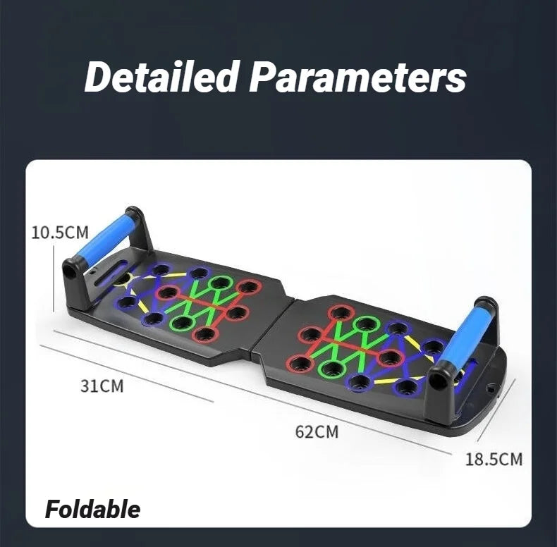 Portable Multifunctional Push Up Board Fitness and Muscle Training Device