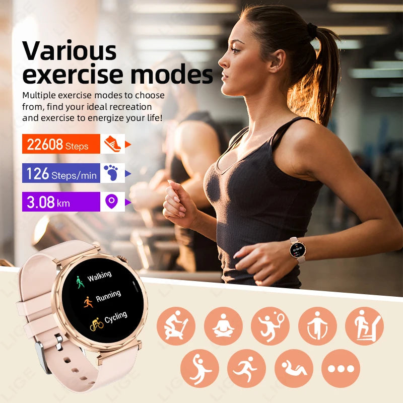 LIGE 2025 Smart Watch Ladies