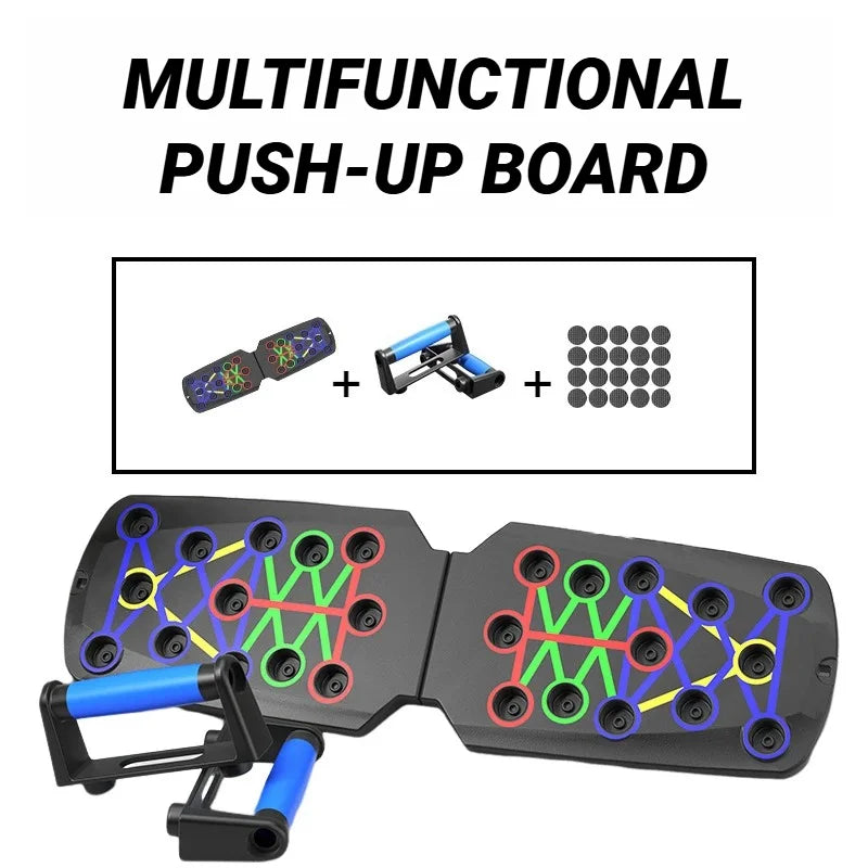 Portable Multifunctional Push Up Board Fitness and Muscle Training Device